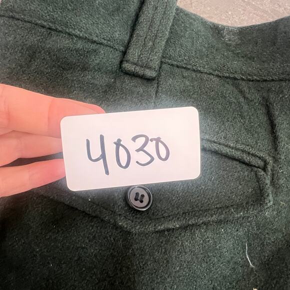 WOOLRICH Men's Malone Pants Size 38 In Green - Picture 9 of 9